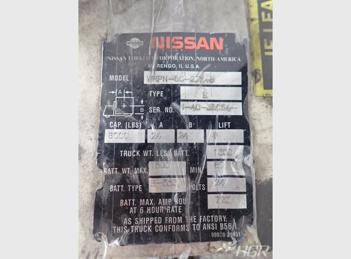 Nissan Electric Pallet Jack