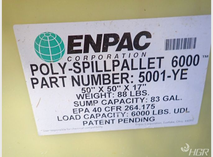 Enpac Spill Containment Pallet