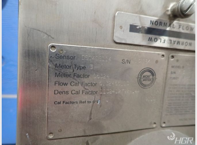 Rosemount Mass Flow Sensor