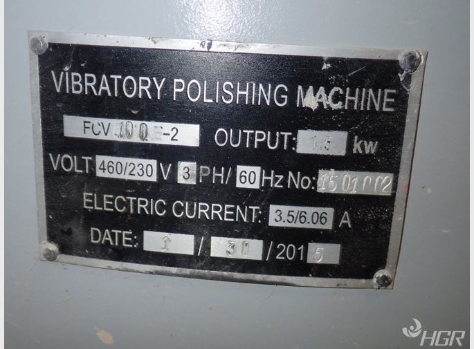 Vibrafinish Fcve2 Vibratory Finisher