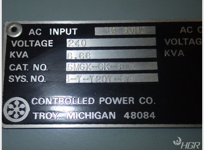 Controlled Power Transformer