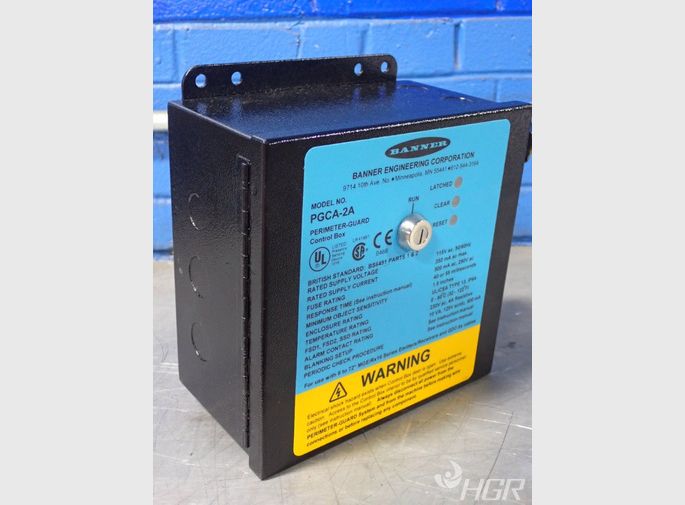 Banner  Banner  Pgca2a Light Curtain Control 