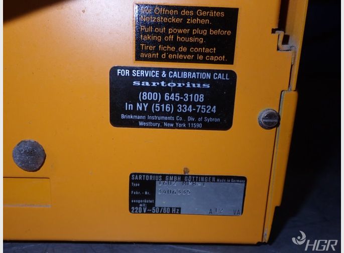 Sartorius Balance Scale