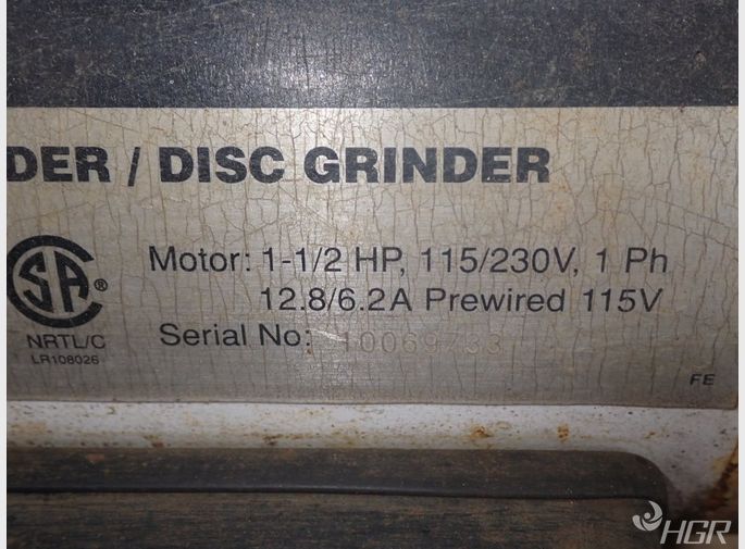 Jet Disc Grinder