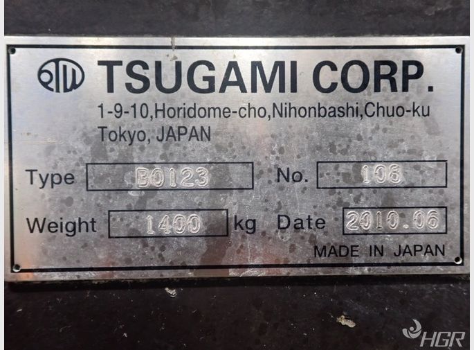 Tsugami Tsugami B0123 Cnc Swiss Lathe
