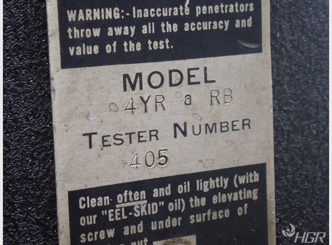 Wilson Hardness Tester