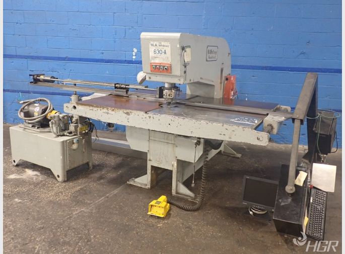Wa Whitney Wa Whitney 630a Single Station Punch Press