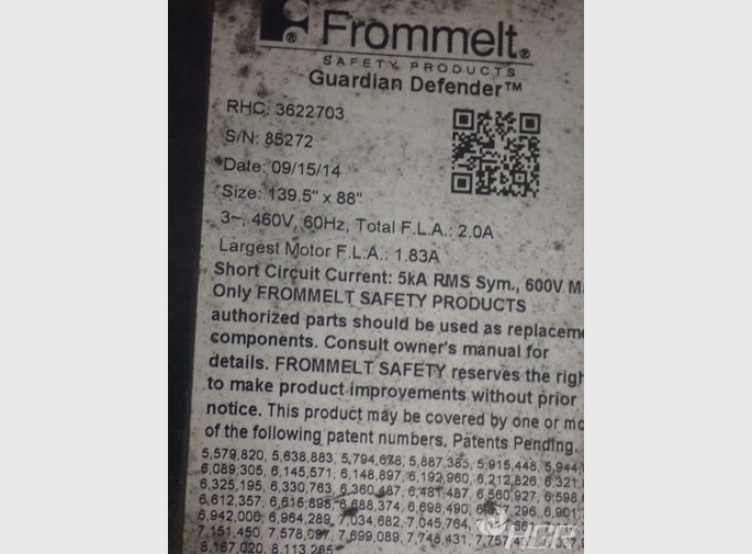 Frommelt Retractable Machine Guard