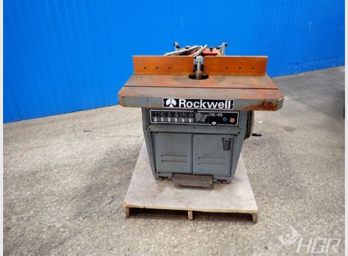 Used Rockwall Shaper  HGR Industrial Surplus