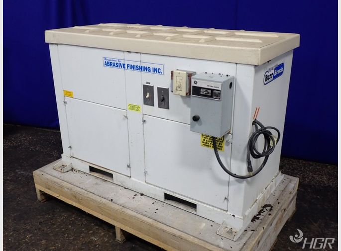 Abrasive Finishing Inc Burr Bench Abrasive Machine