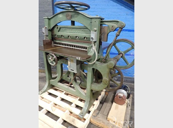 Oswego Machine Works Paper Cutter