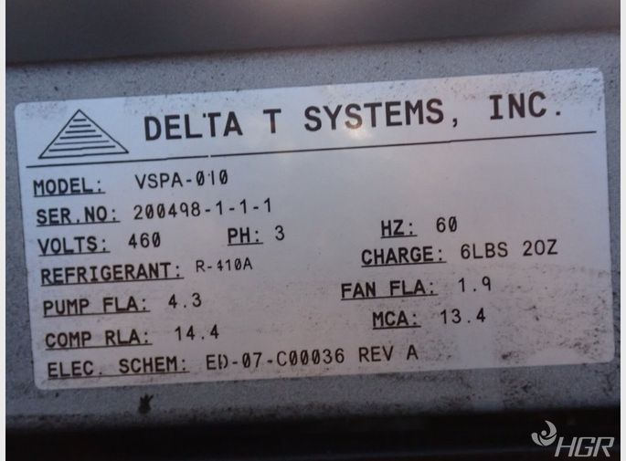 Delta T Systems Chiller