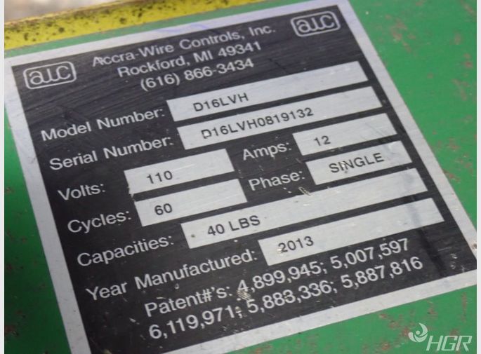 Accrawire Controls Uncoiler