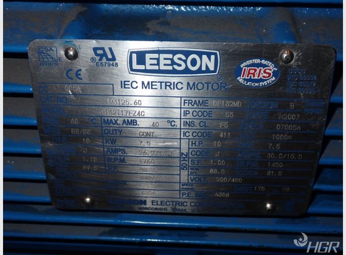 Used Leeson Iec Metric Motor | HGR Industrial Surplus