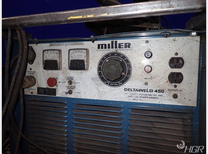 Used Miller Dc Gas Metal Arc Welder HGR Industrial Surplus