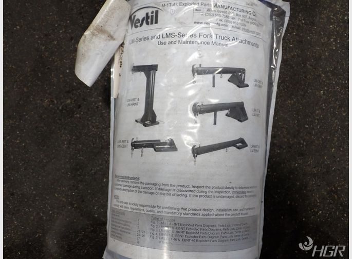 Vestil Fork Lift Attachment