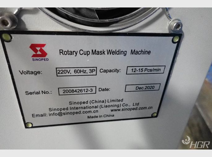 Sinoped Rotary Cup Mask Welding Machine