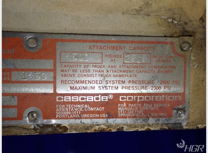 Cascade Forklift Rotator