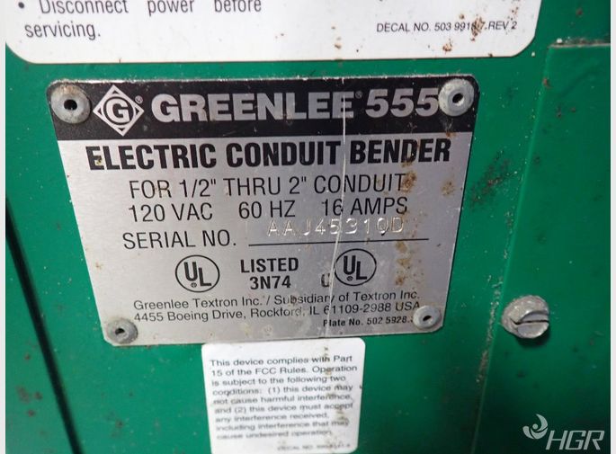 Greenlee Conduit Bender