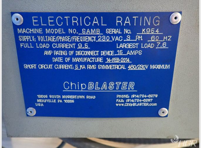 Chip Blaster Coolant System