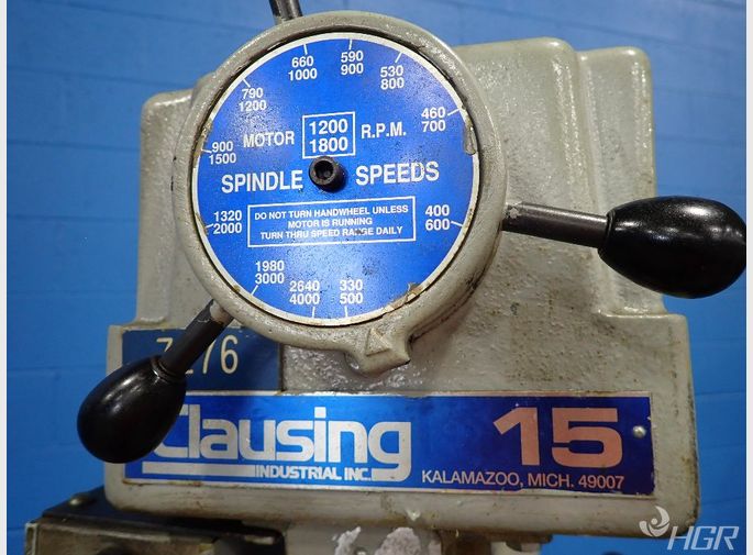 Clausing Bench W Drill And Tapping Machine
