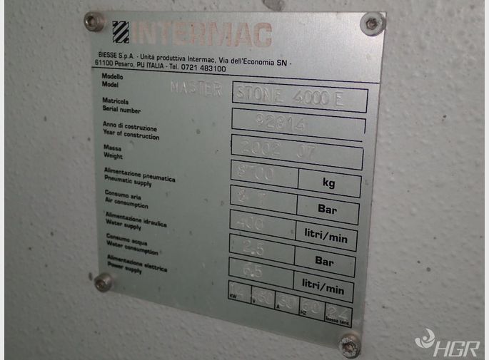 Intermac Cnc Router