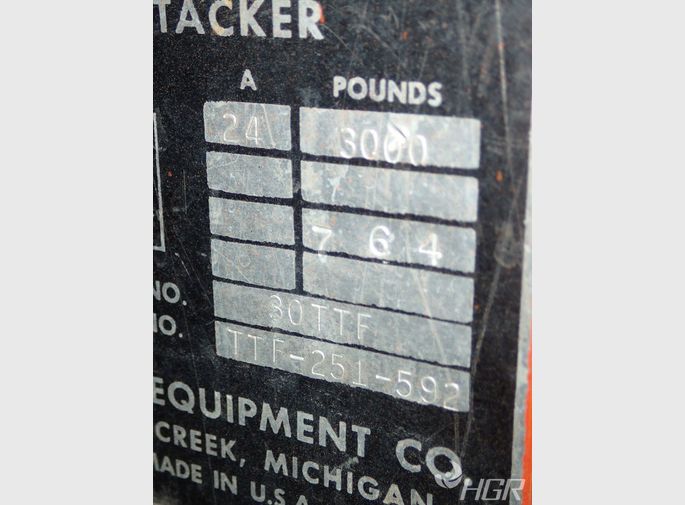 Clark Electric Walk Behind Forklift