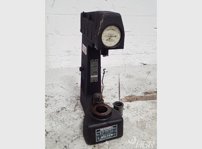 Rockwell  Wilson Instrument Division Hardness Tester