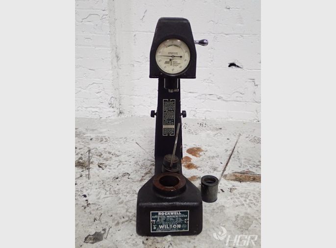 Rockwell  Wilson Instrument Division Hardness Tester
