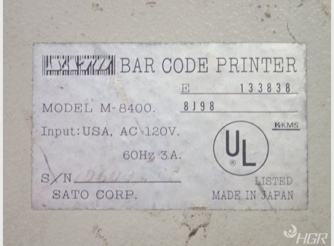 Sato Label Printer