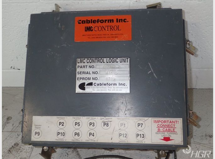Cableform Inc Lmc Control Logic Unit