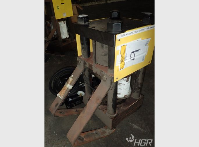 Used Weatherhead Hydraulic Hose Crimper HGR Industrial Surplus