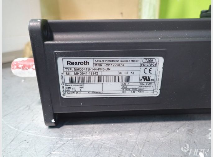 Rexroth  Rexroth Mhd041b144pp0un Motor  Repaired 