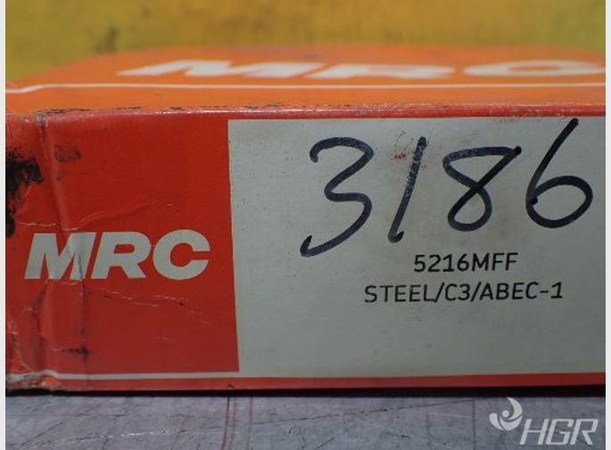 Mrc Mrc 5216mff Double Row Angular Contact Bearing 80mm Id 140mm Od 172 Width