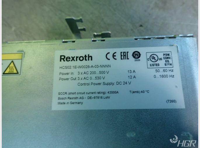 Rexroth Rexroth Hcs021ew0028a03nnnn Servo Drive