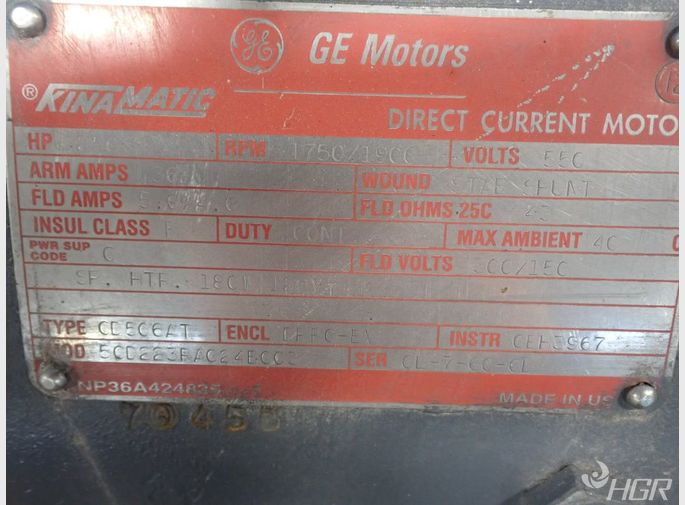 General Electric Dc Motor
