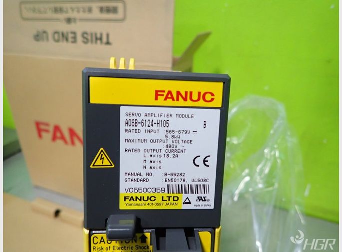 Fanuc Fanuc A06b6124h105 Servo Amplifier Module