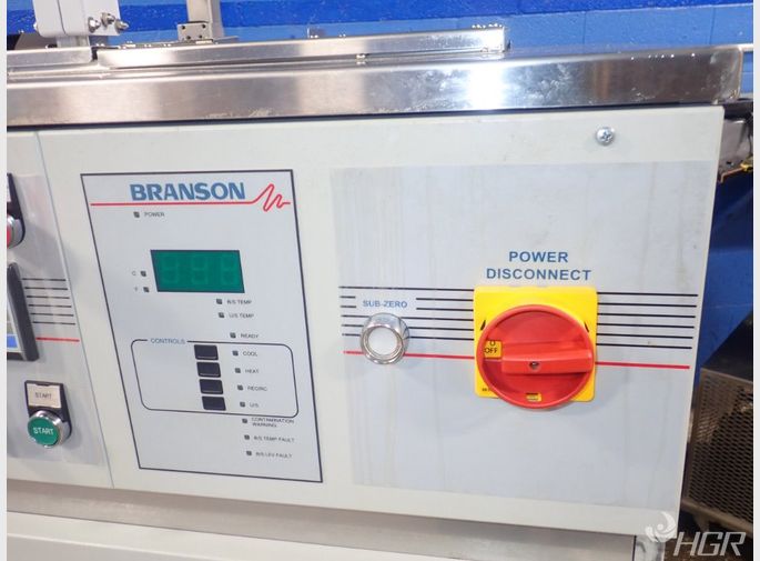 Branson Ultrasonic Degreaser