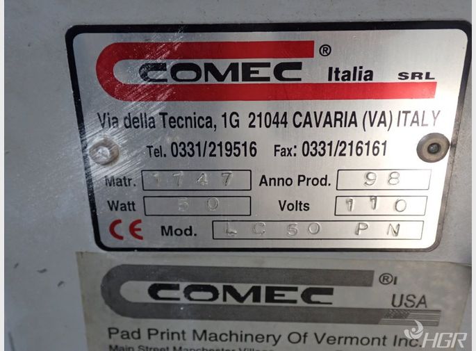Comec Pad Printer