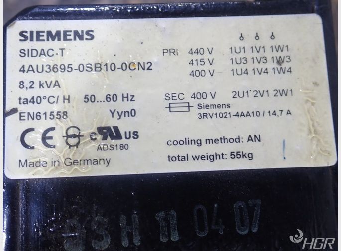 Siemens Transformer