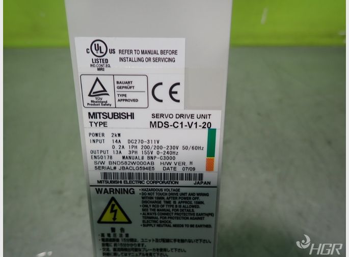 Mitsubishi Mitsubishi Mdsc1v120 Servo Drive Unit