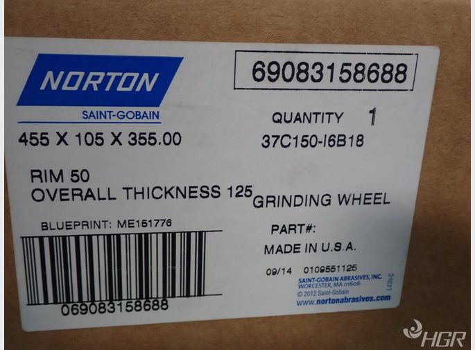 Norton Grinder Wheel