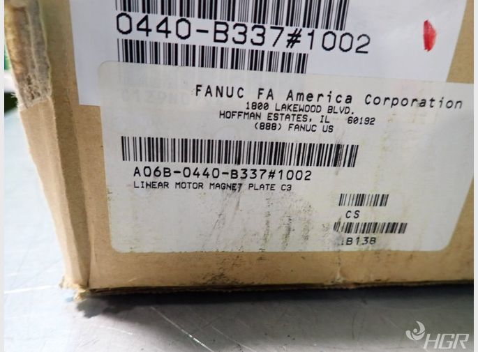 Fanuc Fanuc A06b0440b337 Linear Motor Magnetic Plate