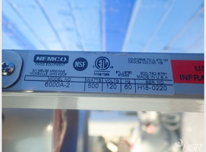 Nemco Infrared Heat Lamp