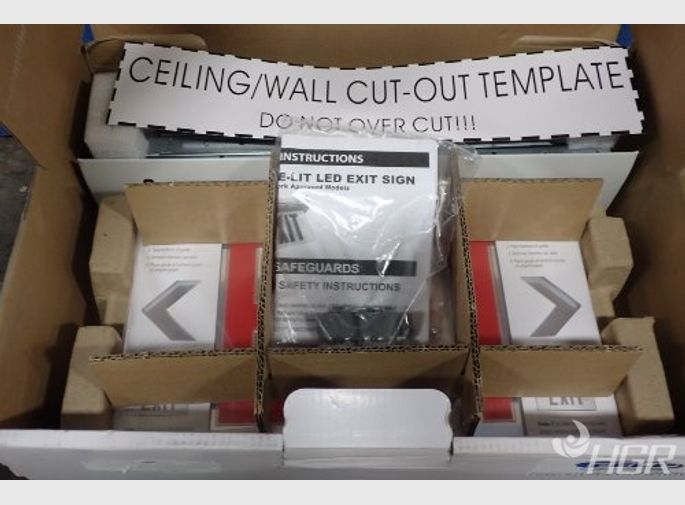 Eelp Exit Sign