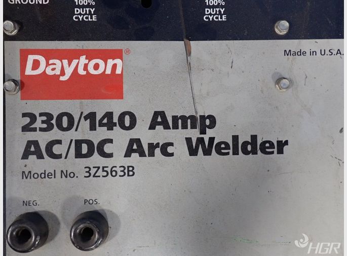Dayton Acdc Arc Welder
