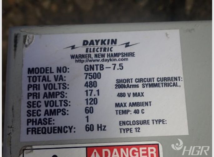 Daykin Transformer Disconnect