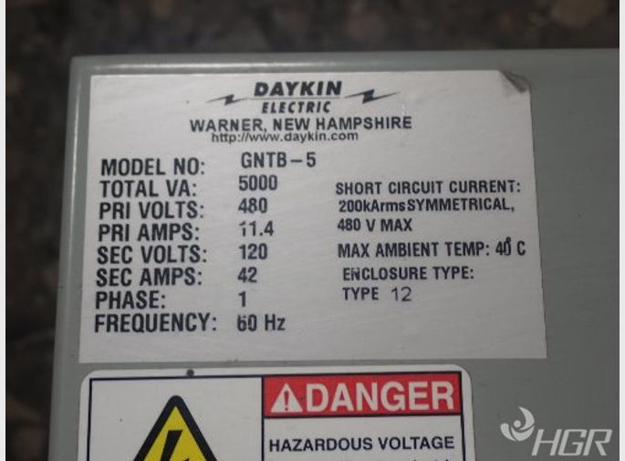Daykin Transformer Disconnect