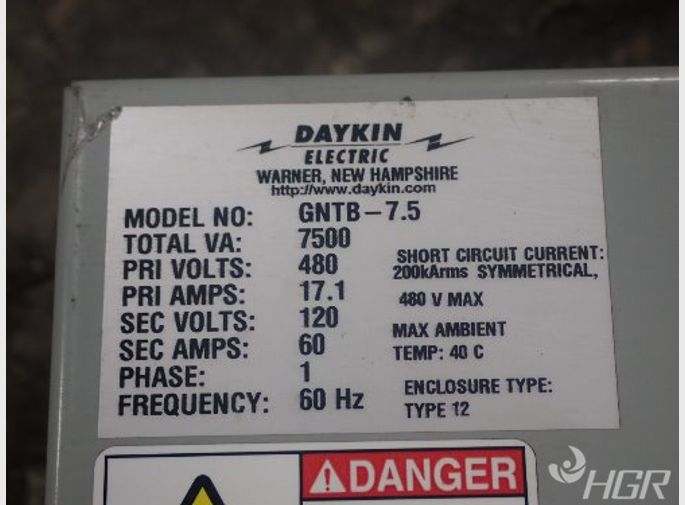 Daykin Transformer Disconnect