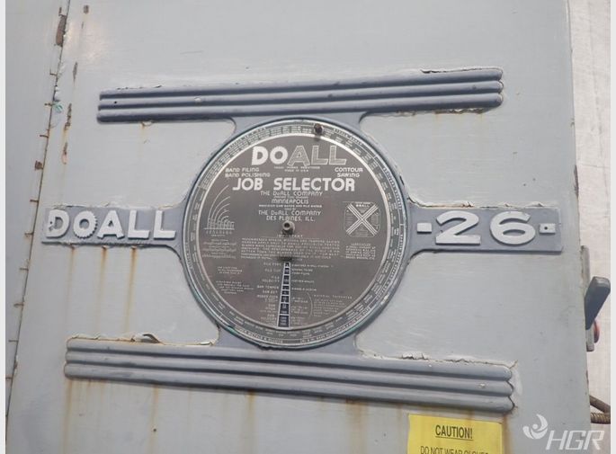 Doall Doall 26 Vertical Band Saw